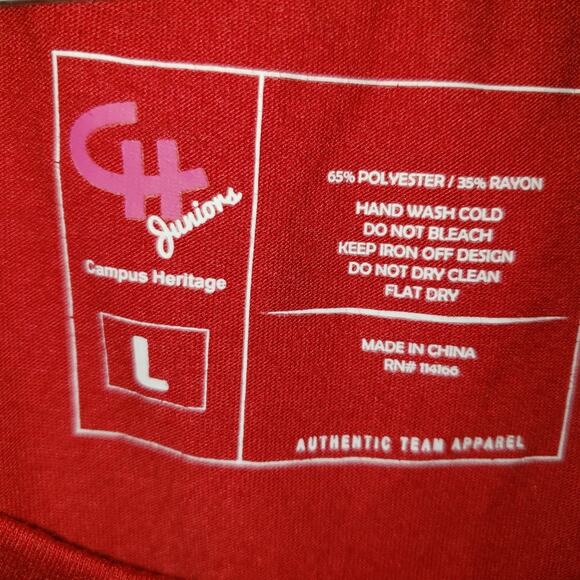 UNIVERSITY OF MARYLAND TERPS t-shirt sz L EUC - Picture 3 of 3